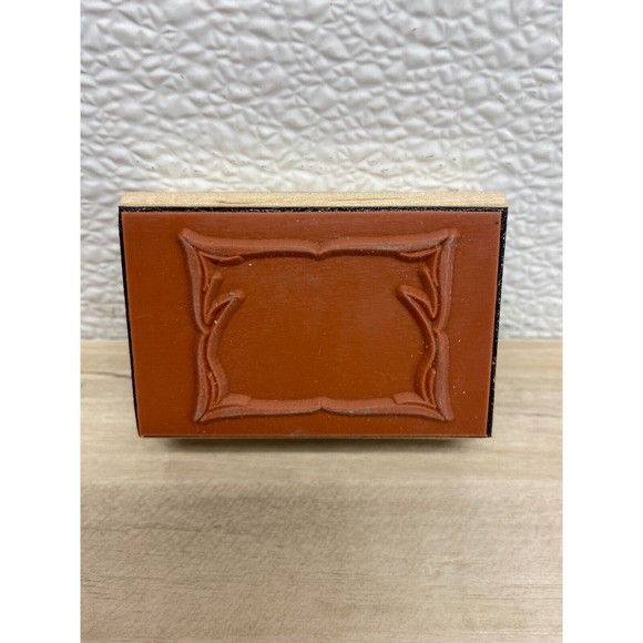 2001 Westwater Enterprise Wood Mounted Rubber Stamp Frame - Picture 2 of 3